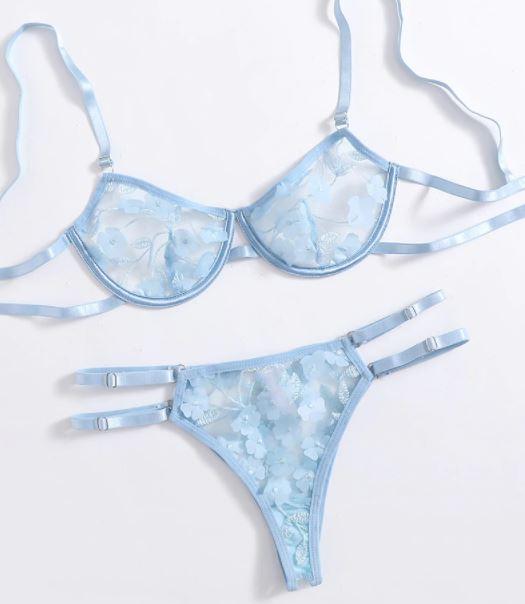 FLORAL DELPHINE SET