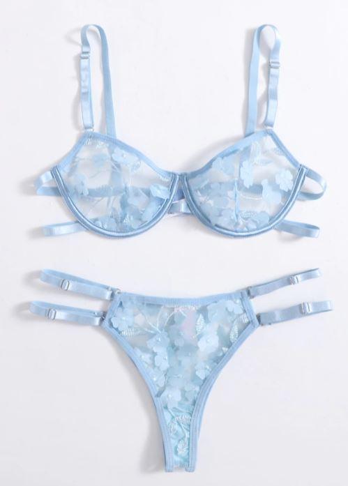 FLORAL DELPHINE SET